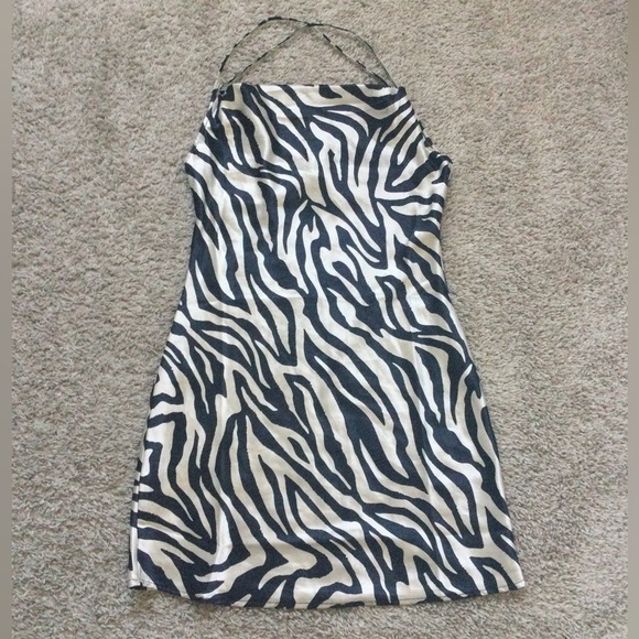 Silky Cowl Neckline Dress - Picture 11 of 13